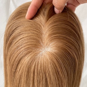 En stock : Mono Topper 100% Cheveux Humains Vierges Brésiliens, Extensions à Clips pour Femmes - Product Image 4