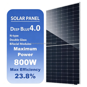 แผงโซลาร์เซลล์ราคาส่งถูก มีสินค้าในสต็อก ราคาดีที่สุด 800w แผงโซลาร์เซลล์โมโนประสิทธิภาพสูงสำหรับหลังคาบ้าน - Product Image 6
