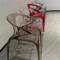 Chaises Ava Vintage par Song Wen Zhong pour Roche Bobois Design Moderne en Plastique Polyamide pour Home Apartment Gym ou Workshop