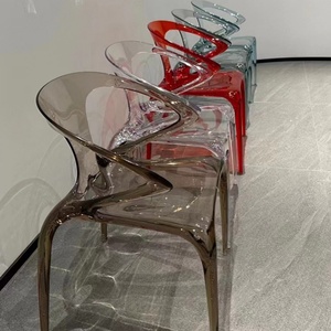Chaises Ava Vintage par Song Wen Zhong pour <span class=keywords><strong>Roche</strong></span> Bobois Design Moderne en Plastique Polyamide pour Home Apartment Gym ou Workshop - Product Image 2