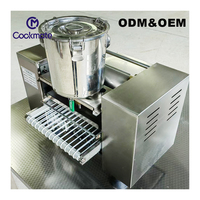 Nouvelle machine à crêpes Cookmate automatique à fond plat, surface de cuisson réglable, facile à utiliser, garantie 1 an