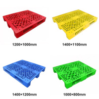 Palette en plastique AGV à grille pour rayonnage industriel 4 voies, haute qualité, durable, sur mesure, 1400*1200*150mm, du fabricant HUADU