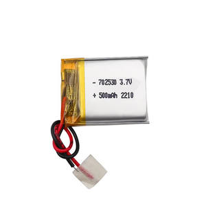 <span class=keywords><strong>3</strong></span>.7V 500mAh Lipo pil 702530 şarj edilebilir lityum pil pil - Product Image 1