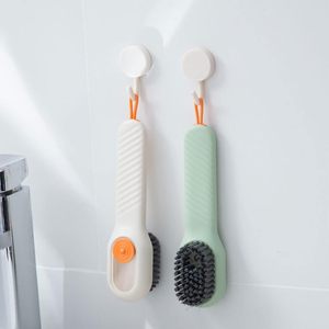 Trend 2025 New Eco-Friendly ABS+TPR Washing Soft Clothes Sneaker Cleaning Multifunctional Liquid <b>Shoes</b> Brushes Dispenser - Product Image 4