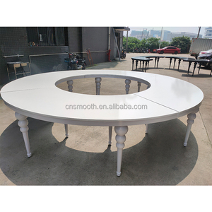 SMOOTH Wedding Furniture Stainless Steel Serpentine Children <strong>Table</strong> <strong>Gold</strong> Round Kids <strong>Table</strong> With White MDF Top - Product Image 6