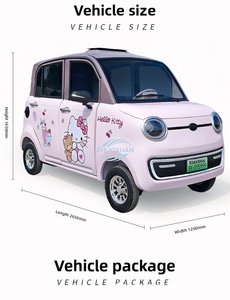 Four <b>Wheel</b> Electric Vehicle High Quality Chinese Electric Car 4X4 SUV <b>Small</b> Off Road - Product Image 4
