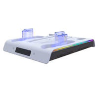 Pour la station de refroidissement et de charge P5, avec ventilateur à 3 niveaux et RGB, chargeur de contrôleur P5 Accessoires ultra-minces