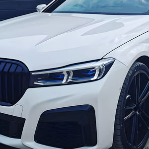 BMW 7 serisi için BMW 730Li 740Li 2016 2019-100 LED ön lambalar meclisi yükseltme G12 tarzı projektör Lens W yeni aksesuarlar - Product Image 6