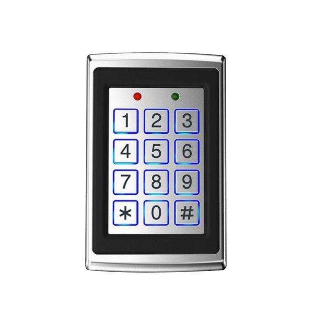 Metal Rfid Access Controller Keypad 125KHz Card Keyboard Key Fobs Access Control System