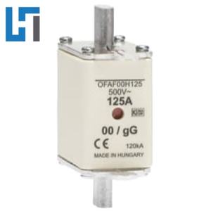 OFAF00H125ฟิวส์แบบสัมผัส125A ฟิวส์แบบ OFAF00H 500V HRC ชุดมีด125A ฟิวส์แบบสัมผัสแบบดั้งเดิมสินค้าใหม่ - Product Image 1