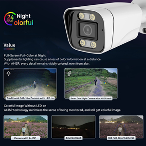 CE-Zertifizierte 4K <span class=keywords><strong>CCTV</strong></span> 8 Megapixel Bullet-Kamera PoE Festobjektiv IP66 Wasserdichte Überwachungskamera für Außenbereich mit Bewegungserkennung NVR - Product Image 3
