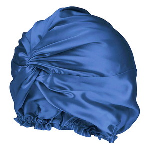 Bonnet de Douche Double Couche en Soie de Mûrier 100% Style Européen Populaire, Casquette de Beauté Torsadée - Product Image 2