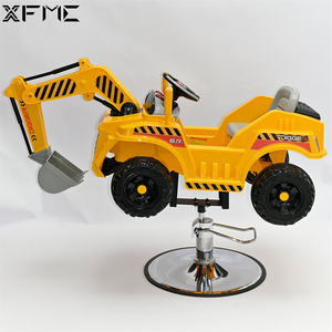 Mobilier de salon pour enfants Chaise de barbier électrique avec dessin animé Pelle jouet pour enfants Chaise de salon portable pour bébé Siège de voiture pour enfants - Product Image 5