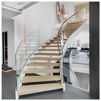 Himo CBMmart — escaliers pour maison secondaire, différents modèles, idées d'escalier courbés en verre et spirale