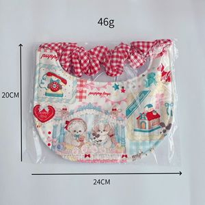 Bavoir anti-bave extra-épais en polyester imperméable style princesse pour chiens de grande et moyenne taille, accessoire décoratif pour Alaskans Golden - Product Image 4