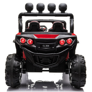 Vente en gros de voitures électriques pour enfants de grande taille 12V10Ah, voitures tout-terrain pour enfants avec quatre moteurs et deux sièges, pour les enfants de 13 ans - Product Image 6