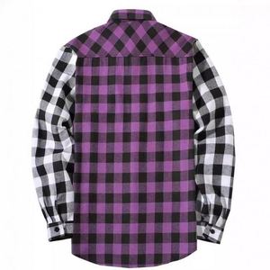 Áo sơ mi kẻ sọc cho nam giới ăn mặc <span class=keywords><strong>2025</strong></span> Chất lượng cao tùy chỉnh thiết kế ưa thích văn phòng Áo sơ mi giản dị đầy đủ flannel cộng với kích thước - Product Image 1