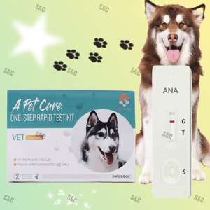 Teste rápido diagnóstico Cpv Ccv cão Canino Antígeno Coronavírus Antígeno Parvovírus Equipamento diagnóstico veterinário rápido - Product Image 2