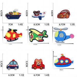 Iron on Embroidered Cartoon Vehicle Motorbike Rooter Car Patches for Kids - Product Image 3
