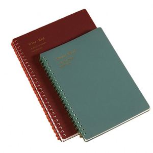Cuaderno Estudiantil BOYI A5 de Alta Calidad, Diseño de Logotipo Personalizado, Diario con Cubierta de PP Económica, Encuadernación en Espiral, Modelo F-12005 - Product Image 1