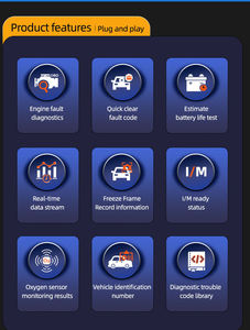 Bán Hot ym119 OBD2 Scanner công cụ chẩn đoán Mã Reader 1 năm bảo hành tất cả các xe 1996 - Product Image 5