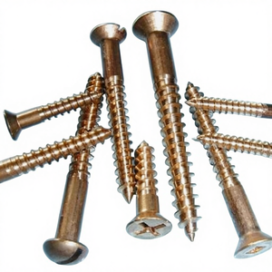 Perni o filetti in rame massiccio per chiodi da barca con gambo quadrato in rame, chiodi per rivestimenti con gambo tondo in rame - Product Image 6