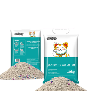 Çevre dostu kedi kumu hızlı birleşme antimikrobiyal koku giderme doğal bentonit - Product Image 1