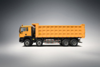 Nouveau Camion Benne Howo 2026 à Vendre, Camion Benne Basculante d'Occasion 12 Roues 8x4 375ch 7.6m