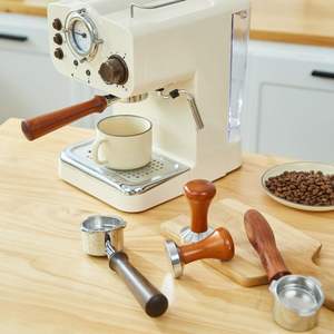 إكسسوارات قهوة قابلة للتخصيص وصديقة للارتداء مصنوعة يدويًا بمقبض خشبي إكسسوارات مدرسية مقابض أبواب المطبخ إكسسوارات سوبر ماركت - Product Image 6