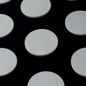 Jetons de jeu Casino Keramik 43mm 39mm jetons en céramique vierges moule personnalisé sculpture chapeau jetons de <span class=keywords><strong>Poker</strong></span> pièces de jeu - Product Image 2