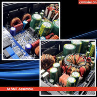 Amplificateur de haut-parleurs de voiture 4.1 CH, 5 canaux, 80W 4CH + 250W 1CH, 4 ohms, pleine gamme, basses puissantes, amplificateur de subwoofer de voiture classe D
