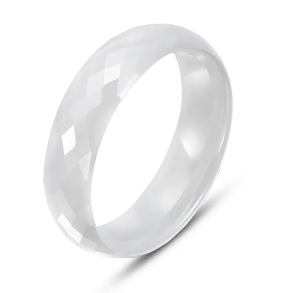 in acciaio inox nuovo modello magnetico anelli di nozze di ceramica gioielli di moda