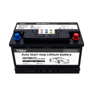 Potente Batería de Litio LiFePO4 de 12V 65Ah de Larga Duración con Función Start-Stop, Alto CCA 1100, Nueva Condición, Reemplazo para Baterías de Plomo-Ácido AGM de Coche - Product Image 5