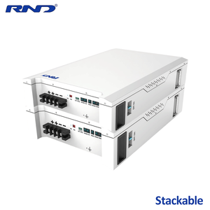 แบตเตอรี่ลิเธียมไอออนแบบไฮบริด 51.2V สำหรับเก็บพลังงานแสงอาทิตย์ ระบบ RS485 สามารถวางซ้อน/ติดผนังได้ สำหรับจ่ายไฟฉุกเฉินในครัวเรือน รุ่น RND-D - Product Image 4