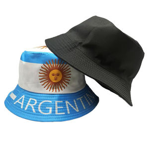 Chapeaux Bob de Pêcheur Respirants en Polyester à Large Bord Plat avec Drapeaux des Nations de la Coupe du Monde de Football pour le Sport et l'Extérieur – Vente en Gros - Product Image 5