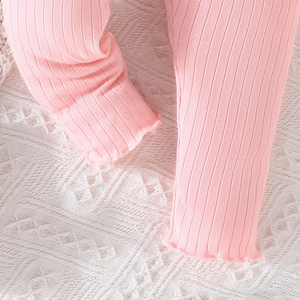 Conjunto de Blusa de Manga Larga con Volantes y Pantalones para Bebés y Niñas Pequeñas, Ropa Infantil al por Mayor - Product Image 4