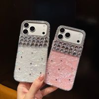 Étui de téléphone de luxe avec paillettes et diamants pour iPhone 18 Pro Max 17 Air 16 Pro Max pour iPhone 15 Pro Max en stock, livraison gratuite