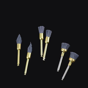 Brosses de polissage dentaire, ensemble de 6 pièces, nettoyage au carbure de silicium pour machine à faible vitesse, accessoires pour perceuse dentaire - Product Image 4
