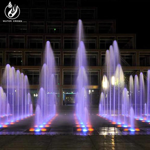 <span class=keywords><strong>Fuente</strong></span> Seca Comercial de Acero Inoxidable Moderna y Personalizable de Alta Calidad para Exteriores con Decoración Única de Corona de Agua - Product Image 3