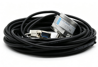 Encodeur Rotatif EI53C9.25-2048-SA5Y2TDS avec Câble de 10m pour Machine de Traction d'Ascenseur, Encodeur à Impulsions du Moteur Principal d'Ascenseur, Pièces de Rechange