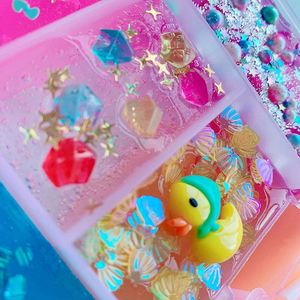 Nuevo Slime de Gelatina en Cubos, Esponjoso, 4 Colores, Slime Cristalino - Product Image 6