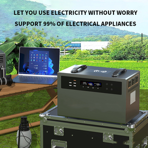 Générateur solaire portable de type <span class=keywords><strong>Aferiy</strong></span> 2400w de SHENHAUR, vente en gros, utilisé avec un système de panneaux solaires de 400w, batterie - Product Image 3