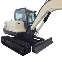Mini-excavatrice sur chenilles de 3,5 tonnes de Chine, chargeuse-pelleteuse, usine/moteur Yanmar, EPA Euro 5, composants principaux, moteur et roulement, accessoire