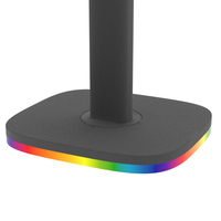 Charmount Headphone Stand Gaming Headset Earphone Stand Holder pour Table avec RGB Light