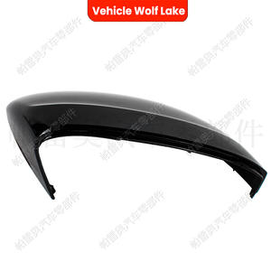 Couverture de rétroviseur Vehicle Wolf Lake pour Volkswagen Tiguan 2016-2021, ensemble complet en ABS noir - Product Image 2
