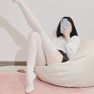 Glossy One-Piece Suspender Stockings 8D Ultra-Thin Nylon Women's Transparent Long Stockings - Product Image 3