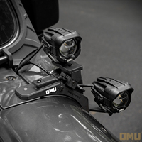 Support de fixation double éclairage OMU Genesis Series pour Jeep Wrangler JL 4xe JT – Kits de montage pour système d'éclairage de montant A