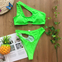 Marque Privée Personnalisée Extrême Micro String Maillot de Bain Deux Pièces Creux Maillots de Bain OEM ODM Fabricants Grossiste Bikini Carnaval
