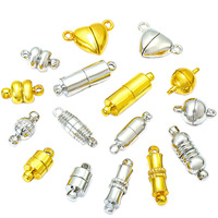 Fermoirs magnétiques en laiton robuste pour bijoux, prix de gros, pour bracelets et colliers, fermoir magnétique pour femmes