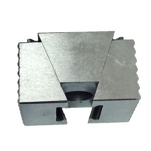 Étau à coin modulaire de précision REALMAX OK pour usinage industriel CNC, à mâchoires à surface dentée, pour vis M8 <span class=keywords><strong>M10</strong></span> M12 - Product Image 1